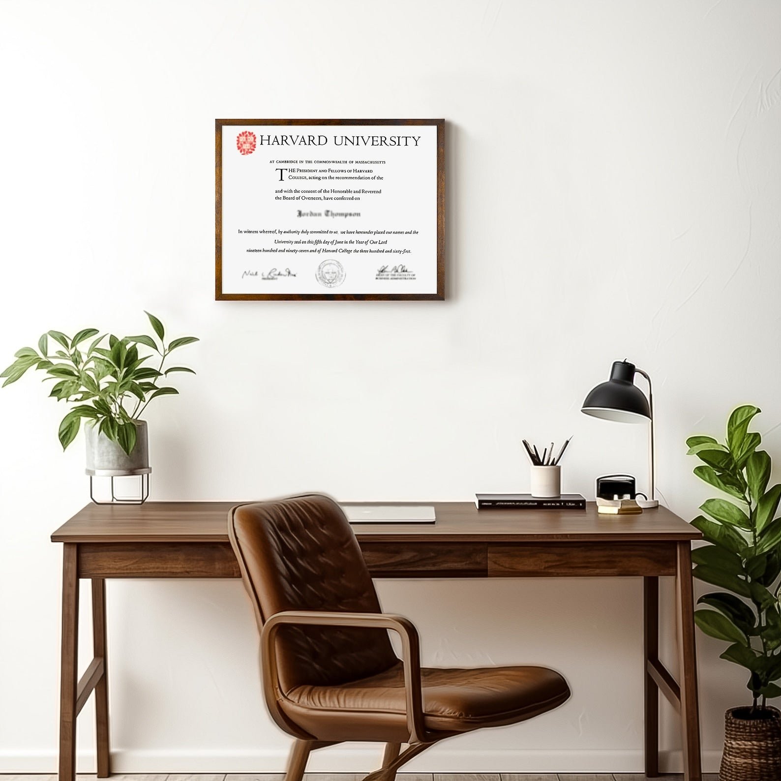 Super Thin Edge Picture Frame, Solid Color of Your Choice in Minimalistic Style